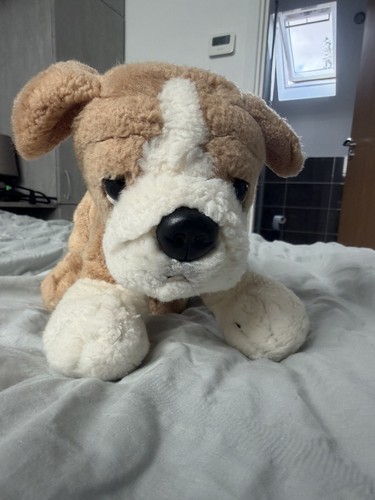 Vintage english bulldog plush - english,