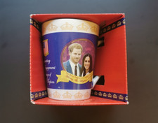 Royal Wedding V Shape Mug May 2018 Prince Harry Meghan Markle Souvenir Gift Cup