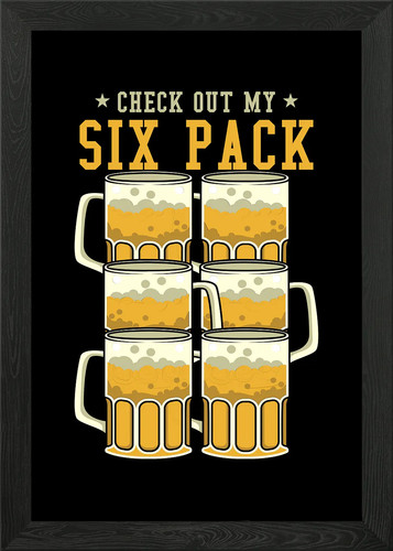 Beer glasses six - beer, pack