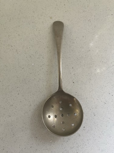 Antique nickel silver sugar - antique,