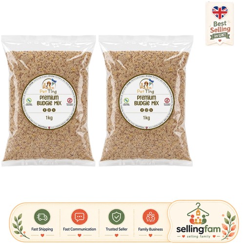 Pack 1kg budgie food with - ,