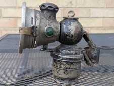 Old Vintage Carbide Cycle Lamp Joseph Lucas 153 Calcia Toura