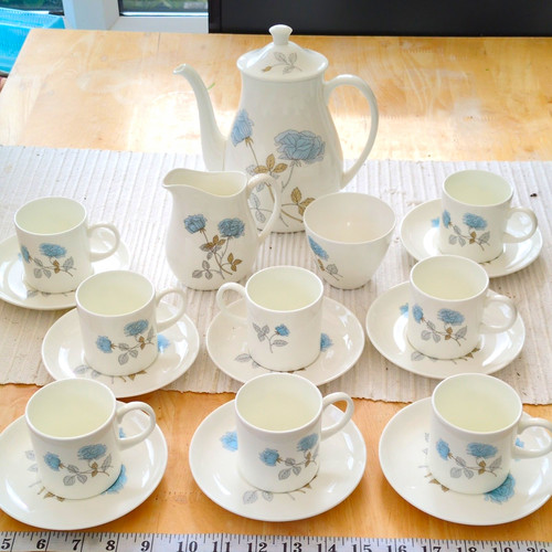 Wedgwood ice rose floral - ice,
