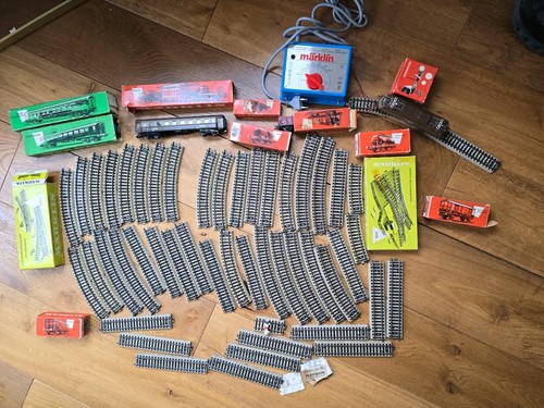 Marklin train set with track - set,