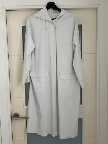 Old pvc rain coat - pvc,