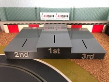 SLOT CAR WINNING PODIUM for