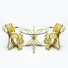Frank Gehry Knoll Int. dinette featuring 2 Cross Check chairs and dining table