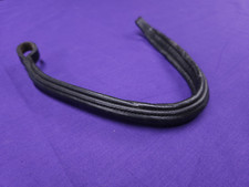 Full Size Black Padded Browband Horse Bridle Part