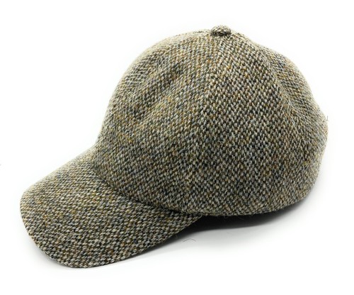 Harris tweed green fleck - green,