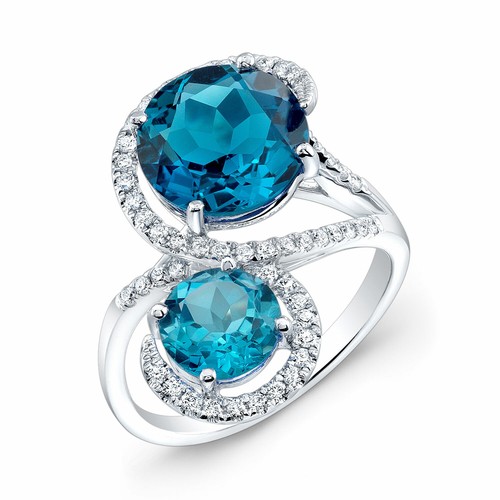 London blue swiss - blue, topaz