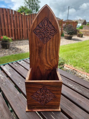 Vintage wooden pine church - wooden,
