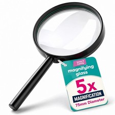 75mm magnifying glass for - magnifying,