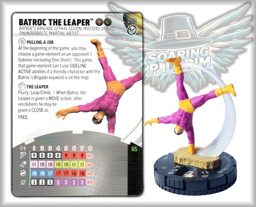 Marvel heroclix batroc the - batroc,