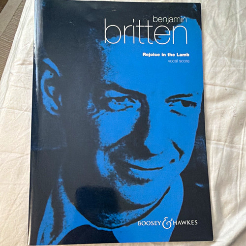 Benjamin britten rejoice - benjamin,