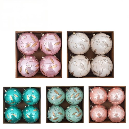 Polystyrene christmas baubles - polystyrene,