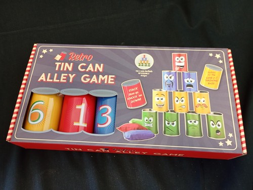 Retro tin can - alley, game