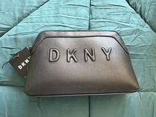 Black DKNY Make Up Bag/ Pouch