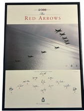 2000  Red Arrows  The Royal Air Force Signed Print |M