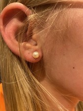 Repurposed Mikimoto Pearls In