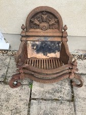 Vintage Antique Cast Iron Fire