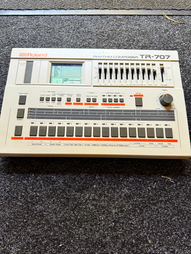 Roland 707 programmable - roland,