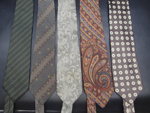 Designer ties mixed - 5x,