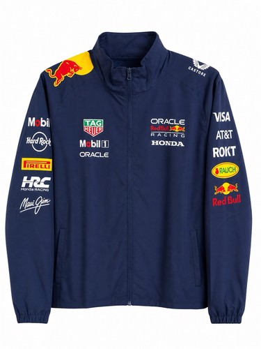 Red bull men navy bomber - red,