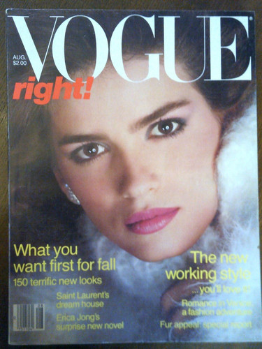 Vogue august 1980 gia - 1980,