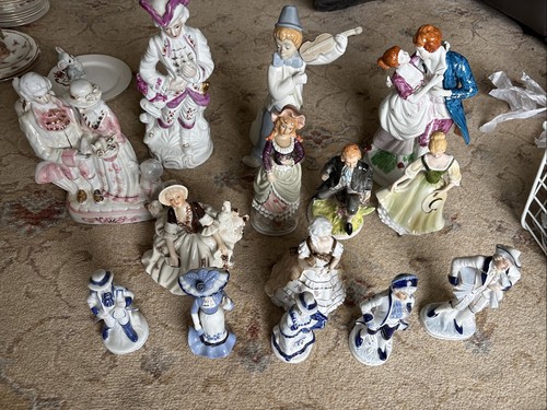 Assorted figurine ornaments - assorted,