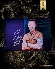 Ronan KEATING Hand Signed A4 Photo PROOF/COA!