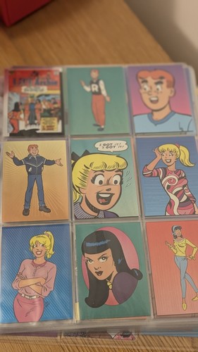 1996 archie trading card krome - archie,