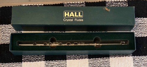 Hall crystal flute - hall, "c"