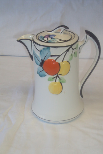 Vintage art deco handpainted - vintage,