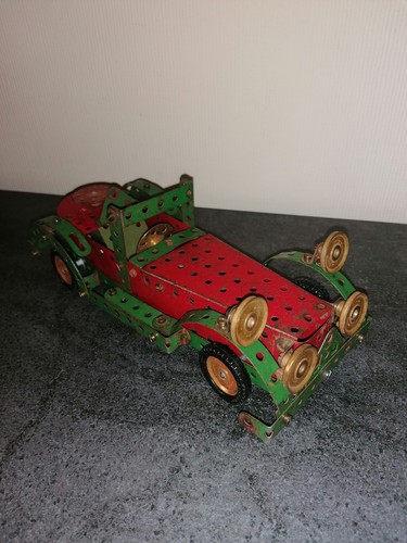 Vintage meccano sports cars - meccano,