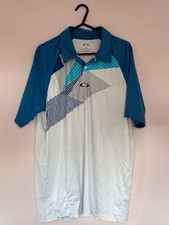 Vintage Oakley Polo Shirt Mens