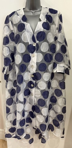 Chesca navy white sheer - chesca, &