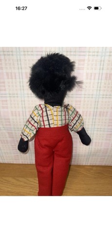 Vintage handmade black cloth - black,