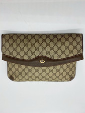 Gucci Vintage GG PVC Clutch bag Authenticity