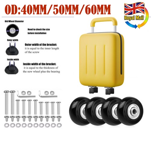 Replacement travel luggage - 4x,