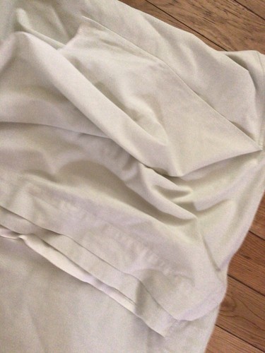 Vintage cream flat sheet - cream,