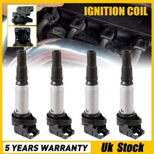 4 PACK 3 Pins Ignition Coil