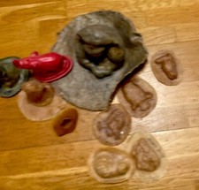 Latex Moulds .Crafts.Gorilla Medium Small Meerkat and Elephant and Others.#f 10.