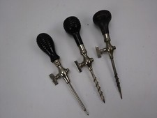 3 antique Victorian champagne
