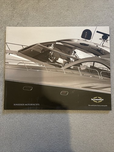 Sunseeker 2010 boat book - 2010,