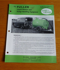 LAND ROVER FULLER MANURE &