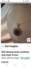 silver 925 necklace with