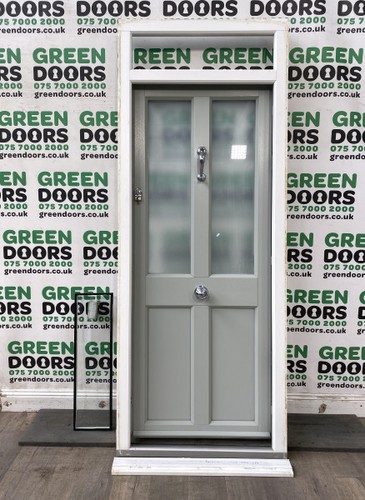 Tall composite front door - front,