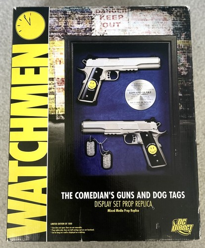 Watchmen comedian guns dog - watchmen,