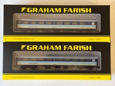 2 Graham Farish N Gauge BR MK2A TSO BR Regional Railways.374-712.Never been used