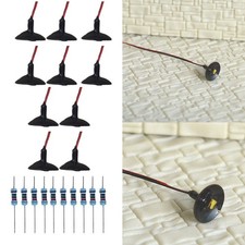 Painted Lights 20pcs HO Scale